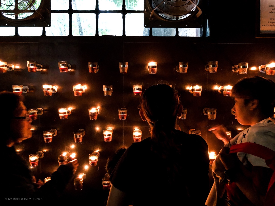 Candles, Padre Pio Church